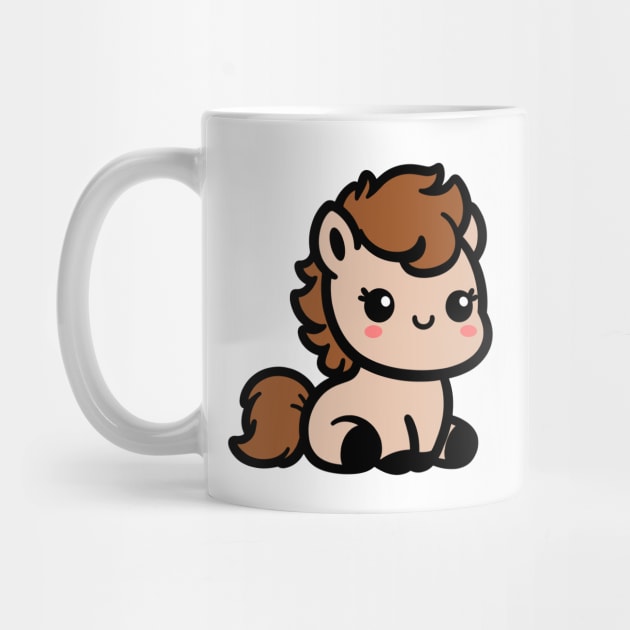 Cute Horse by KayBee Gift Shop
